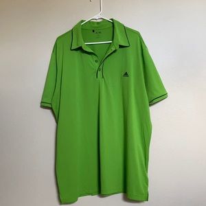 Green adidas Golf shirt size 2XL